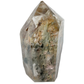 Mountain Gardenqaurtz Tower Crystal Phantom/Lodalite Quartz Healing Hand Carved Tower/Point