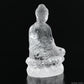 Clearquartz Shakyamuni Buddha Sculpture Crystal Healing Hand Carved