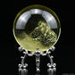 2.51'' Unique Citrine Mountain Phantom Sphere Crystal Healing Sphere/Ball