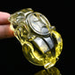 Brazil Citrine Pixiu Sculpture Crystal Healing Hand Carved