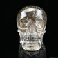 Smokeyquartz Hand Carved Crystal Skull Sculpture Crystal Healing Super Realistic