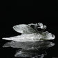 Vivid Green Gardenquartz Cicada Sculpture Crystal Ornaments Hand Carved