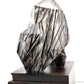 Smokeyquartz Black Rutile,Tourmaline FreeForm Crystal Healing Hand Carved