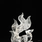 Rainbow Clearquartz Nine-Tailed Fox Sculpture Crystal Healing Hand Carved Crystal Ornaments