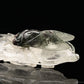 Vivid Gardenquartz Pod Cicada Sculpture Crystal Ornaments Hand Carved