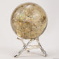 2.66'' Stunning Rainbow Citrine Sphere Crystal Healing Hand Carved Sphere/Ball