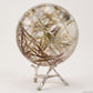 3.72'' Red Green Tourmaline Sphere Crystal Healing Hand Carved Sphere/Ball