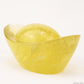Awesome Brazil Citrine Yuanbao,Ingot Sculpture Crystal Healing Hand Carved