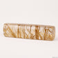 Gemstone Titanium Quartz Rectangle Rutilated Quartz FreeForm Crystal Healing Hand Carved