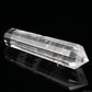 Clearquartz Point Vogel Crystal Hand Carved Crystal Point, Crystal Healing