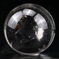 2.55'' White Green Mica Sphere Crystal Healing Hand Carved Sphere/Ball