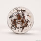 1.62'' Red Tourmaline,Rutilated Sphere Crystal Healing Hand Carved