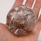 Dark Red Tourmaline Sphere Crystal Healing Hand Carved Sphere/Ball