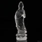 Clearquartz GuanYin Sculpture Crystal Healing Hand Carved Ornaments