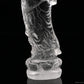 Clearquartz GuanYin Sculpture Crystal Healing Hand Carved Ornaments