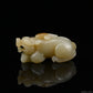1.82'' HeTian Jade PiXiu Sculpture Hand Carved Super Realistic