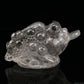 Gradenquartz,Lodalite Money Toad Sculpture Crystal Healing Hand Carved