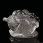 Gradenquartz,Lodalite Money Toad Sculpture Crystal Healing Hand Carved