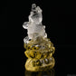 Brazil Citrine Avalokiteśvara Sculpture Hand Carved Crystal Healing