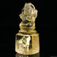 4.11'' Brazil Citrine Ganesh Buddha Sculpture Crystal Healing Hand Carved Ornaments