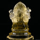 4.11'' Brazil Citrine Ganesh Buddha Sculpture Crystal Healing Hand Carved Ornaments
