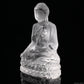 Clearquartz Buddha Sculpture Crystal Healing Hand Carved
