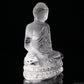 Clearquartz Buddha Sculpture Crystal Healing Hand Carved
