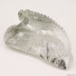 5.78'' Gardenquartz Lizard Sculpture Crystal Healing Hand Carved Super Realistic