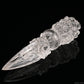 Clearquartz Vajira Sculpture Artifact Crystal Healing Hand Carved