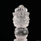 Clearquartz Vajira Sculpture Artifact Crystal Healing Hand Carved