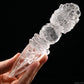 Clearquartz Vajira Sculpture Artifact Crystal Healing Hand Carved