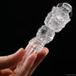 Clearquartz Vajira Sculpture Artifact Crystal Healing Hand Carved