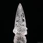 Clearquartz Vajira Sculpture Artifact Crystal Healing Hand Carved