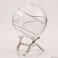 2.68'' Black Rutile,Tourmaline Sphere Crystal Healing Hand Carved Crystal Ball