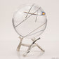 2.68'' Black Rutile,Tourmaline Sphere Crystal Healing Hand Carved Crystal Ball