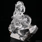 7.04'' Gardenquartz,Lodalite Dragon Sculpture Hand Carved Super Realistic