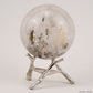 2.34'' Stunning Pyrite Quartz Sphere Crystal Healing Hand Carved Crystal Sphere/Ball