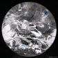 4.25'' Rainbow Clearquartz Sphere Crystal Healing Hand Carved Sphere/Ball