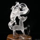 Gardenquartz Nine Tail Fox Sculpture Crystal Healing Hand Carved Crystal Super Realistic