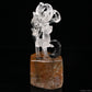 Gardenquartz Nine Tail Fox Sculpture Crystal Healing Hand Carved Crystal Super Realistic