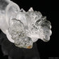 Gardenquartz Butterfly Lotus Flower Sculpture Crystal Healing Hand Carved
