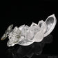 Gardenquartz Butterfly Lotus Flower Sculpture Crystal Healing Hand Carved