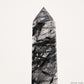 10.74'' Black Tourmaline,Rutile Tower Ornaments Point Crystal Healing Tower/Point