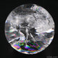 2.51'' Rainbow Clearquartz Sphere Crystal Healing Hand Carved Sphere/Ball