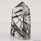 Black Tourmaline,Rutile Tower Ornaments Point Crystal Healing Tower/Point