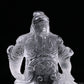 3.56'' Clearquartz GuanYu Sculpture Crystal Healing Hand Carved