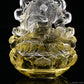 Citrine Vajrasattva Buddha Sculpture Crystal Healing Hand Carved