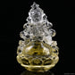 Citrine Vajrasattva Buddha Sculpture Crystal Healing Hand Carved