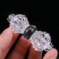 Awesome Clearquartz Vajira Sculpture Artifact Crystal Healing Hand Carved