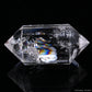 Rainbow Clearquartz Vogel Crystal Hand Carved Crystal Point, Crystal Healing